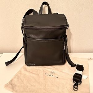 Azaria La Mere Petite Diaper bag in gunmetal